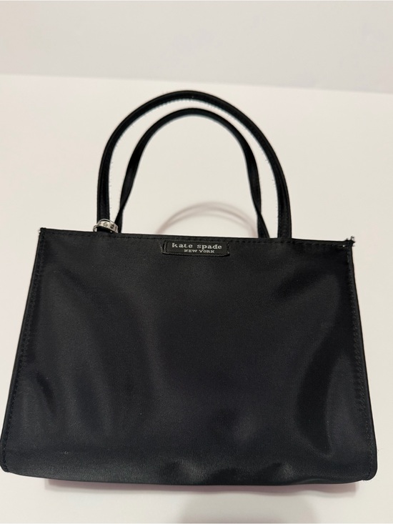 kate spade Handbags - Kate Spade Black Mini Tote Bag Red Gingham Twee Preppy Handbag